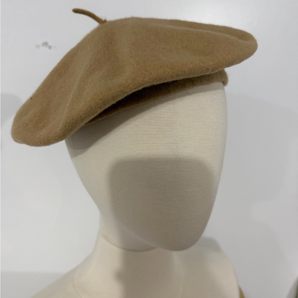 100% Wool Classic Tan Beret